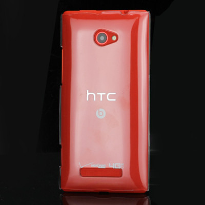 Твърди гърбове Твърди гърбове за HTC Луксозен твърд гръб ултра тънък кристално прозрачен за HTC Windows Phone 8X 